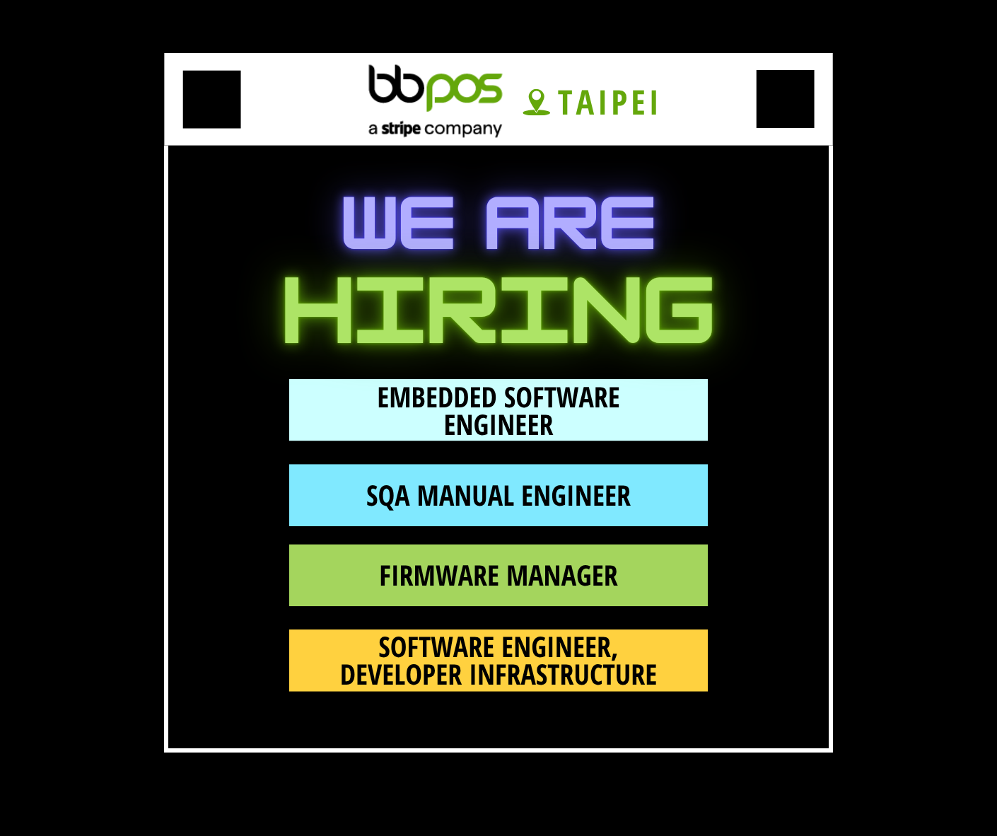 BBPOS is hiring